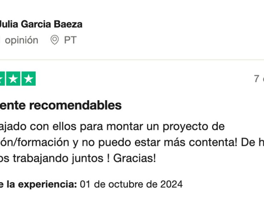 Reseña de cliente
